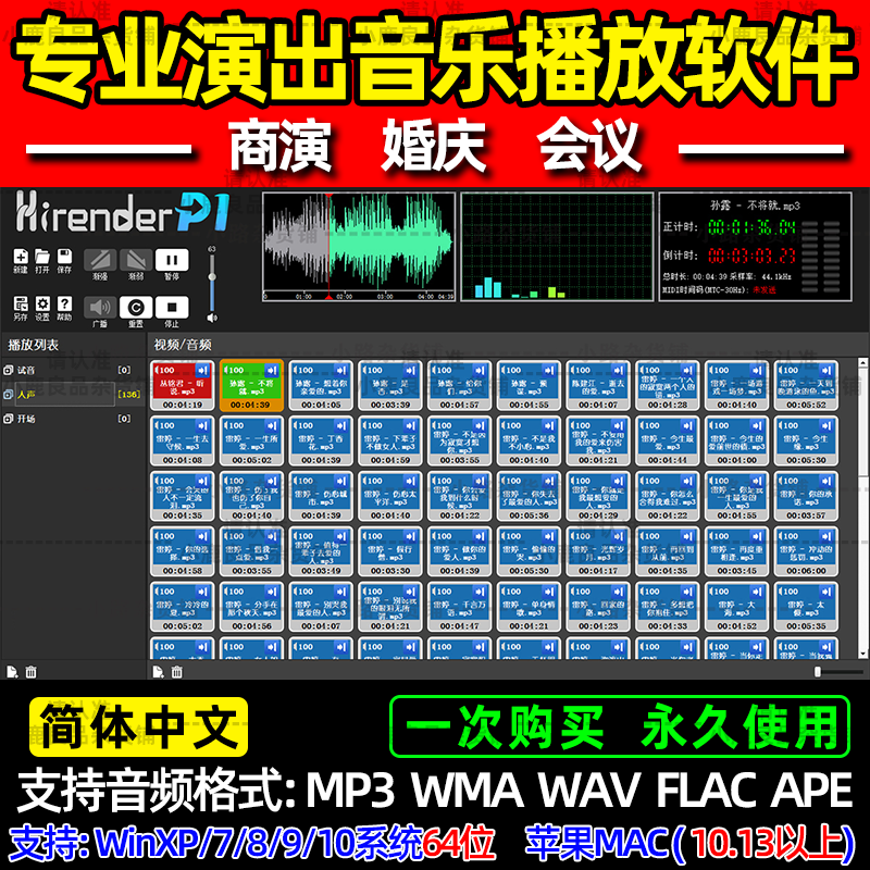 Performance wedding special music player performing arts celebration audition tape tutorial atmosphere music control professional software