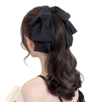 Wig Horsetail Flot Su Papillon Knot Grip Clip Emulation Hair New Chinese Micro Roll Low Zzard High Cranial Top Faux Hair Braid Pony Tail