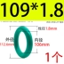 phớt thủy lực chịu nhiệt Cao su Flo Vòng chữ O có đường kính trong 1,8-130 * đường kính dây 1,8mm chịu nhiệt độ cao axit và kiềm chống ăn mòn dầu cói miễn phí vận chuyển các loại phớt thủy lực phớt thủy lực nok 