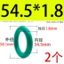 phớt thủy lực chịu nhiệt Cao su Flo Vòng chữ O có đường kính trong 1,8-130 * đường kính dây 1,8mm chịu nhiệt độ cao axit và kiềm chống ăn mòn dầu cói miễn phí vận chuyển các loại phớt thủy lực phớt thủy lực nok 