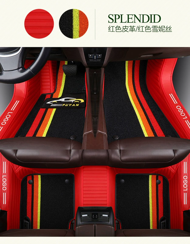 thảm lót sàn ô tô pvc uban Thảm xe hơi đặc biệt Beiqi Weiwang s50 thảm rối lót sàn ô tô