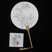 Круглая модель [Камелия Доу Янь] поставляется с ручкой для рисования и пластиной.