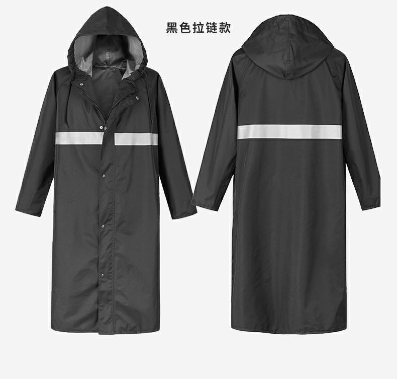 雨衣长款全身防暴雨男女款成人外穿一体式单人拉链电动车透明雨披成人帆布加厚耐磨户外一体男士连体摩托车专用雨衣摩托雨衣摩托车双人雨衣加大加厚遮脚 ...