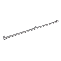 19mm kitchen hanging rod 304 stainless steel brushed hardware rack with storage rod pipe holder kitchen utensil storage rack