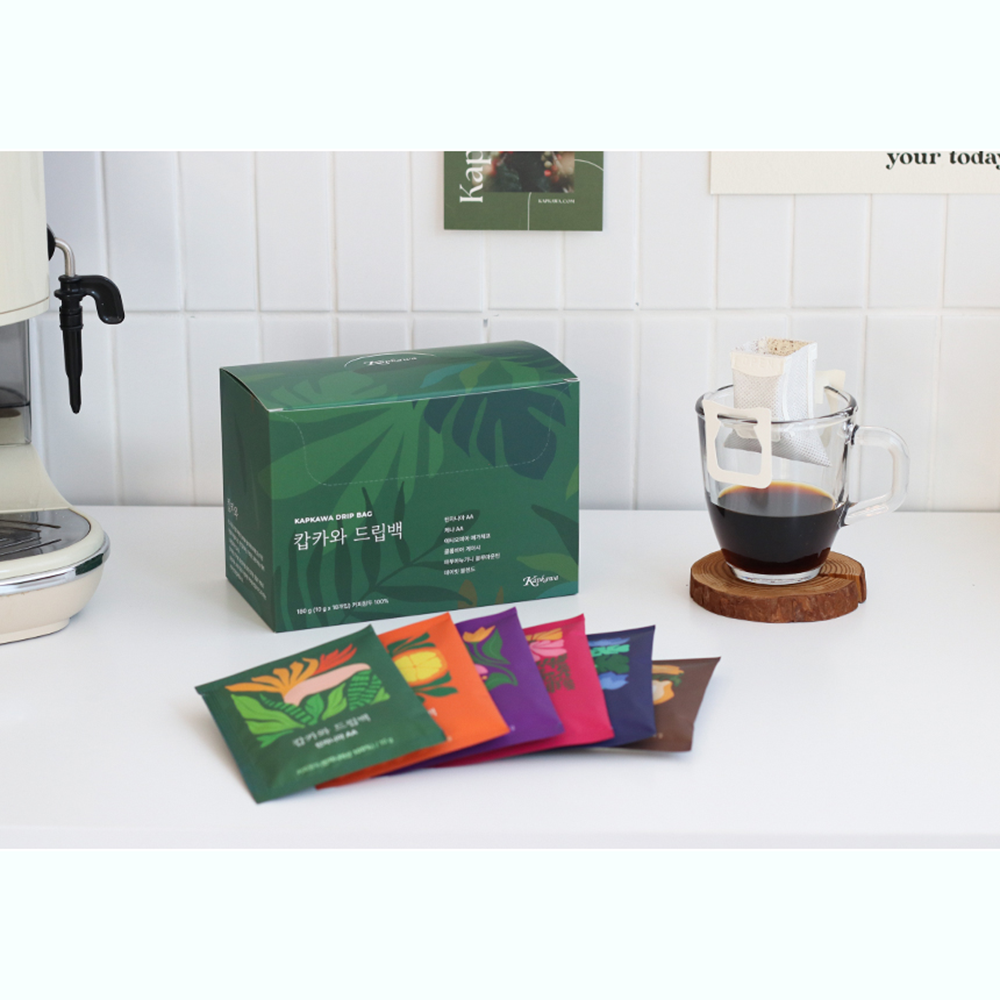 картон 定制花茶挂耳咖啡茶叶泡袋包装盒通版盒15-20包