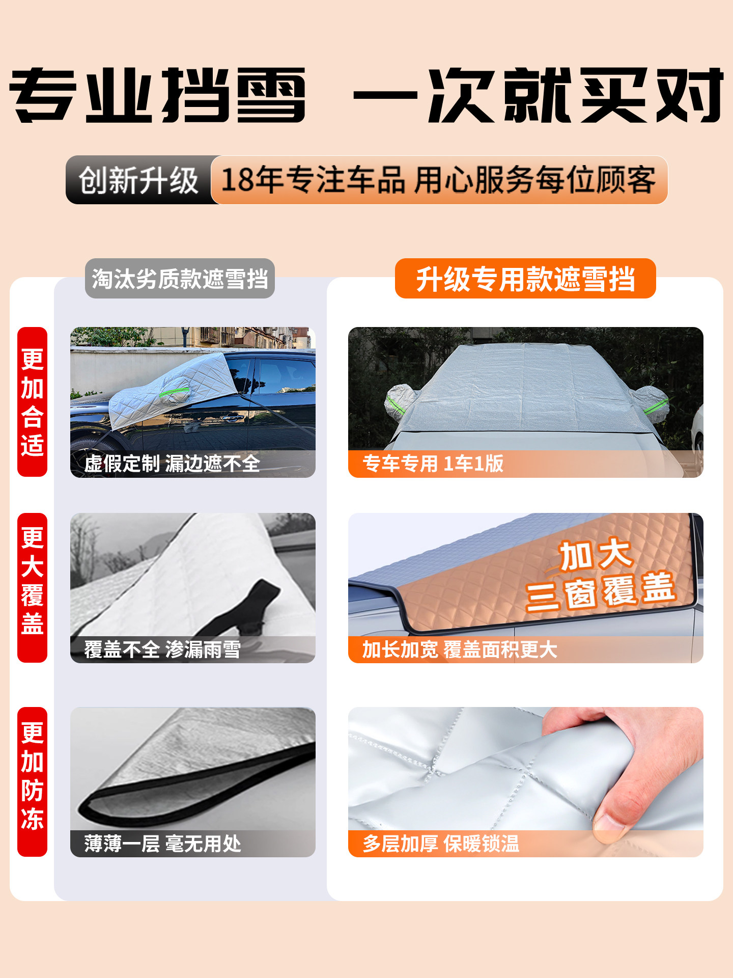 Buick Regal Car Snow Cover, Anti-Snow, Anti-Frost, Anti-Freeze Cloth, Front Windshield Cover, Car Cover, Car Windshield Snow Cover