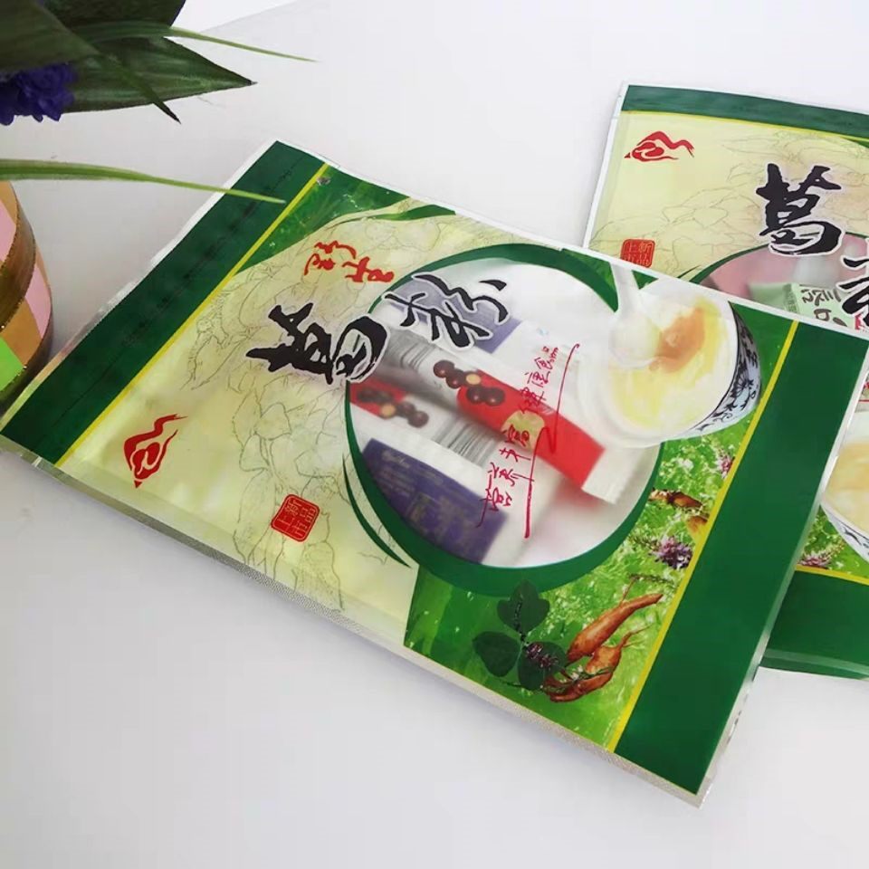 Gefen packaging bag aluminized film leisure food bag Gefen zipper ziplock bag packaging bag Gefen bag
