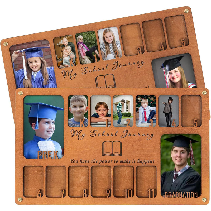 My School Years Photo Frame Wall & Tabletop Picture Frame Pre-K to 12 My School Years Photo Frame Wall & Tabletop Picture Frame Pre-K to 12