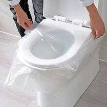 Disposable toilet seat toilet seat cover clean and hygienic antibacterial public toilet travel seat cover toilet cover