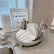 Drain bowl and plate rack bowl and dish storage rack sink storage rack