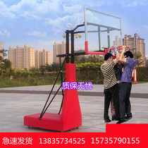 Adult game training indoor and outdoor lifting buried dunk home basketball shelf outdoor standard removable