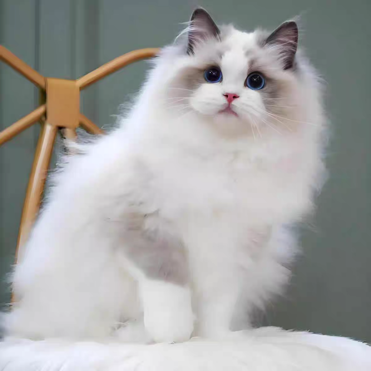 福建猫舍】纯种布偶猫海双蓝双山猫纹重点火焰色布偶长毛仙女猫，萌化你的心！-猫咪-淘宝好物网, image size:1200x1200