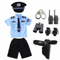 Childrens Little Police Hat Police Suit Special Soldiers Hat 6 Boys over Home Toys Police jacket Helmets