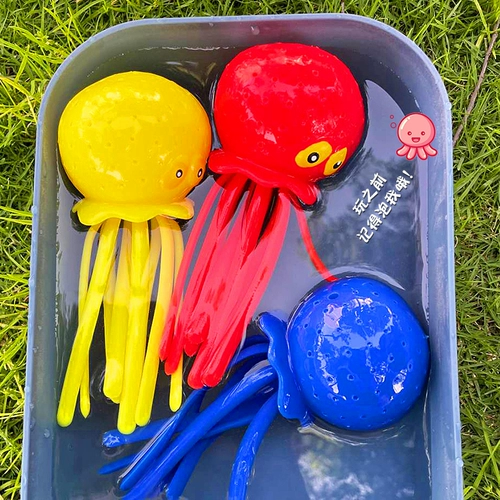 Летняя водная игрушка для ванны, пляжный воздушный шар для игр в воде, популярно в интернете, осьминог, пляжный стиль