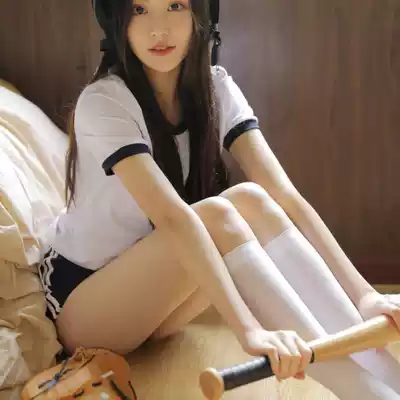 Micro fat gymnastics uniform female pure wind suit Japanese girl College student sister wind cheerleading team beach swimsuit gymnastics suit