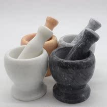 Natural marble stone mashing garlic artifact garlic mashing machine garlic mortar