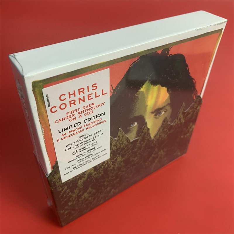Крис Корнелл Chris Cornell Одноименный альбом Blues Rock 4CD, выпущенный ограниченным тиражом в Мексике Изображение 1