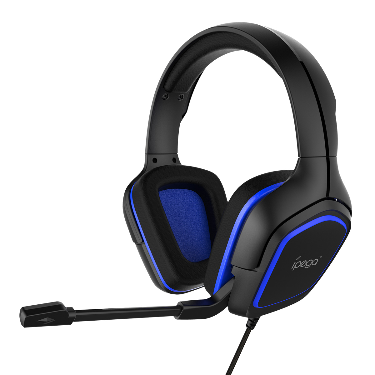 Ipega pie shark PG-R006 head-mounted wired headset for P4X-oneN-SwitchPC tablet mobile phone 3 5mm audio interface gaming with microphone