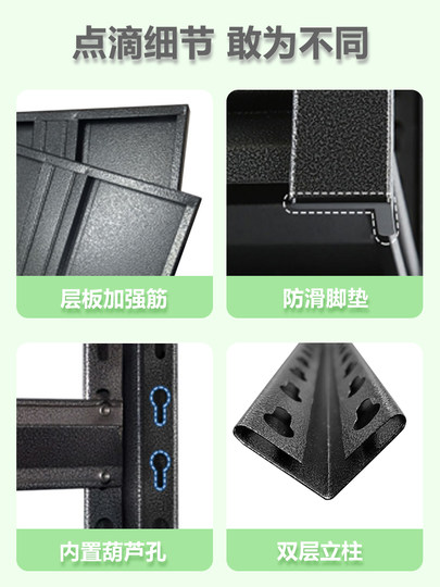 Кухонная полка для хранения, напольная многоярусная бытовая полка для хранения, подставка для кастрюль, многофункциональная полка для духовки и микроволновой печи, стеллаж