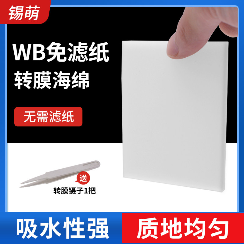 WB转膜免滤纸海绵Western blot适用 适配伯乐天能海绵
