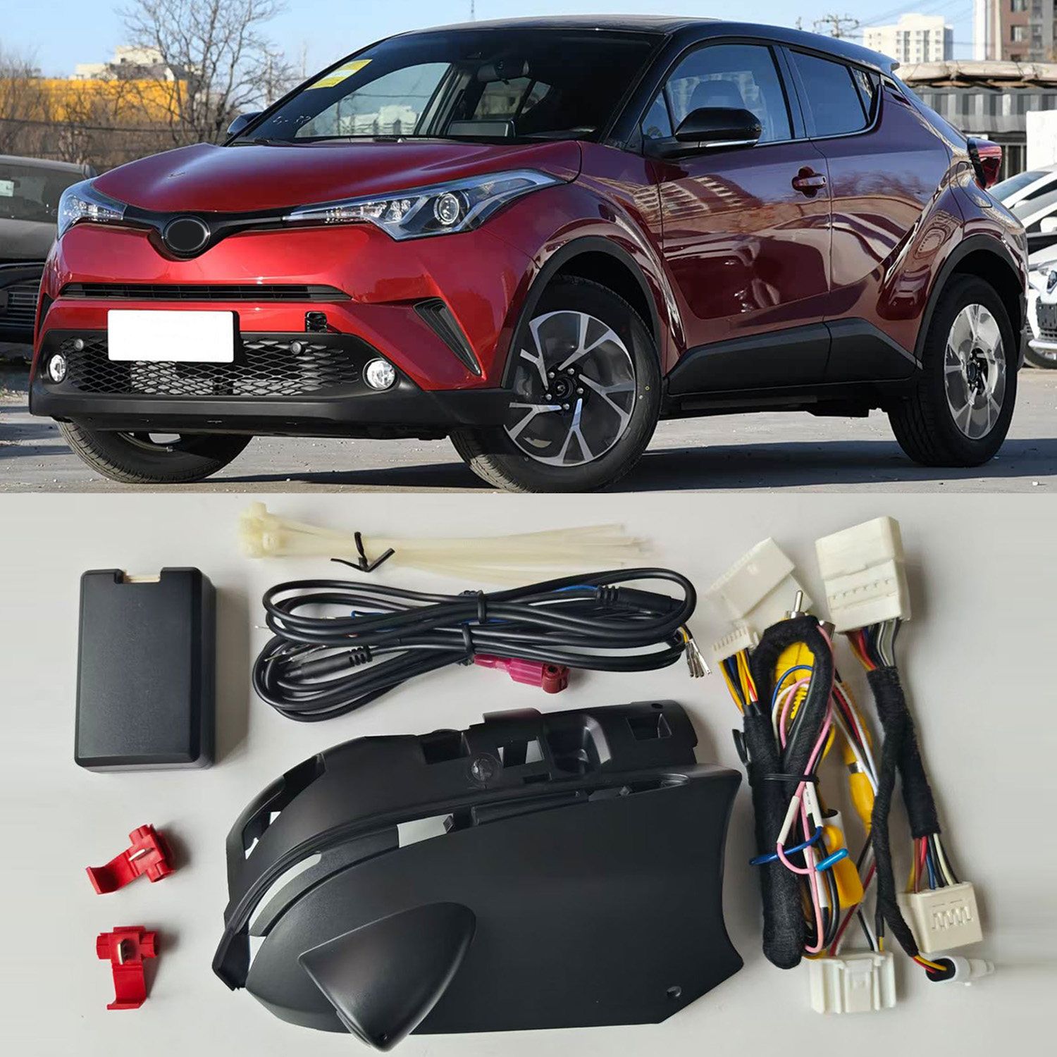 Подходит для Toyota CHR 2017-2020 годов выпуска, специализированной системы мониторинга правой камеры Toyota C-HR Изображение 1