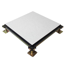 Anti-static floor 600x600 ceramic all-steel computer room office PVC overhead network electrostatic floor bracket