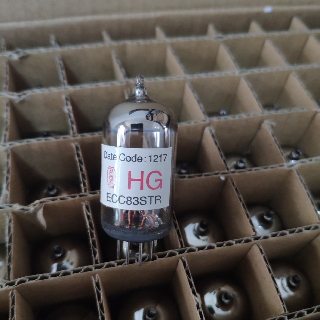 New RUBY ECC83 vacuum tube generation 12AX7 5751 7025 6N4 provides pairing
