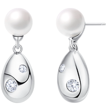Fanci Fan Qi Silver Jewelry (Little Sugar Bean Series) Little Sugar Bean Bead Earrings Fashion Niche Earrings