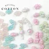 Хлопок [маленькие облака] Лиза такая же байюн цубин бисера