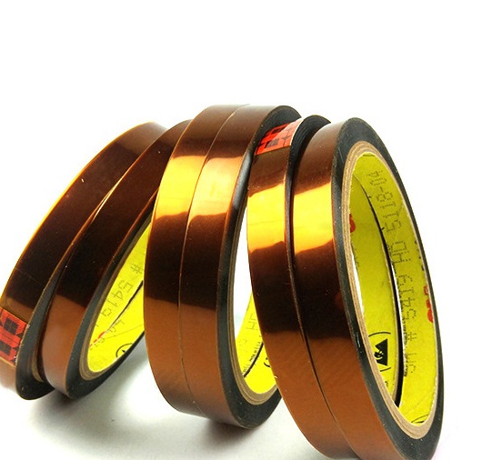 3M98C-1 gold finger resistant warm adhesive tape tea color high temperature resistant polyimide film insulation high viscose strip rubberized fabric-Taobao
