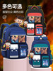 Nezha Schoolbag Primary School Boy First and Second Grade Third to Sixth Grade Boys Kidsren's Spine Protection and Burden Reduction 2025 New Model