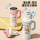 Moc Ceramic Liner Thermos Cup Large Capacity Giant Water Bottle for Women New 2025 High-Value Ice Cup