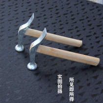 Shoe factory special hammer for bag making large-headed iron hammer pattern maker for repairing uppers midsole hammer flat hammer for shoe making