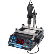 Yihua 853AA hot air gun preheating station two-in-one circuit board BGA rework station constant temperature preheating station repair tool