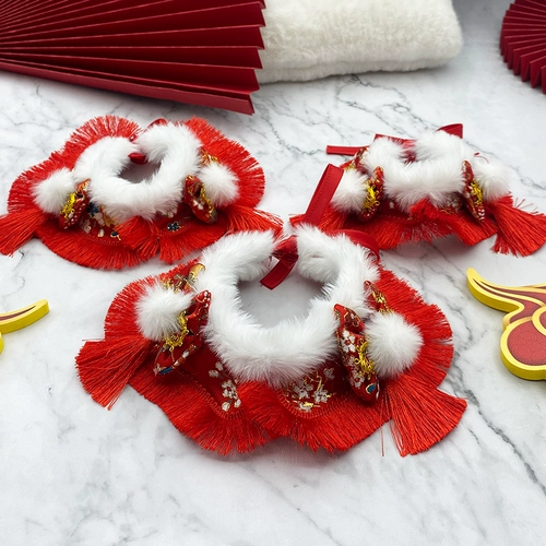 Шарф, нагрудник, праздничнный декор, слюнявчик