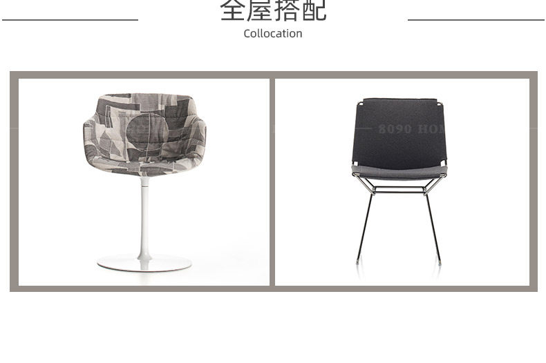 Мраморный стол 8090居品/设计师桌子/意大利nvl高档酒店餐厅1.8m圆形木质6人餐桌