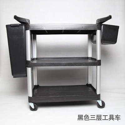 Car beauty shop tool cart multi-function three-tier trolley cleaning car fine washing equipment car washing tool towel rack