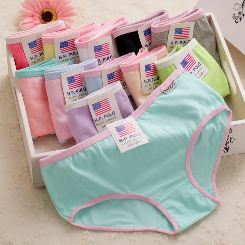 Slip jeunesse simple en coton - Ref 641416 Image 5