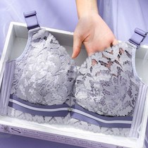 Iron-free-no-magnetic underwear Women without magnetic iron-free large breasted underwear thin summer bra coalestation to receive the secondary milk