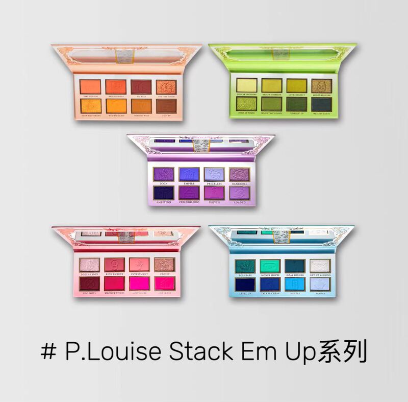 Plouise Eyeshadow Palette Ceo/Talk Is Cheap/Eight-Color Eyeshadow Palette Blue and Purple Plouise Eyeshadow Palette Ceo/Talk Is Cheap/Eight-Color Eyeshadow Palette Blue and Purple