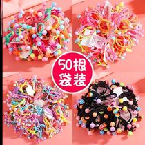 Childrens rubber band baby tie hair does not hurt hair headwear Net Red childrens rubber band head rope female Korean cute tie hair