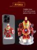 New Capibara Iron Man 3D Printed Capybara Superhero Toy Water Pig Figurine Decoration Ornament