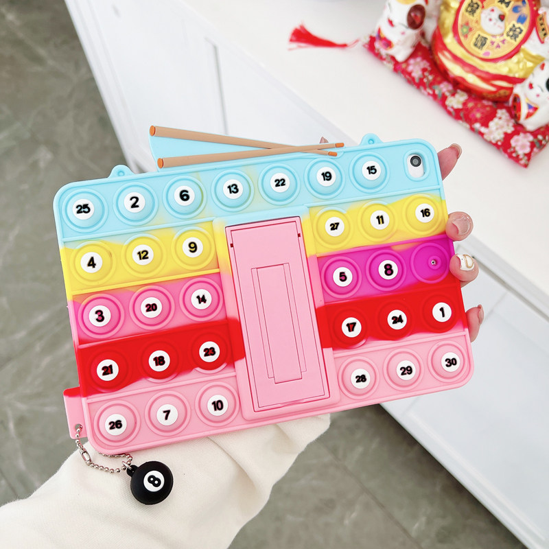 iPad protective cover 10 2 inch 2021 new 9th generation Air4 soft shell 10 9 children's drop-proof 2018 model 9 7 inch suitable for pro11 apple mini23 flat