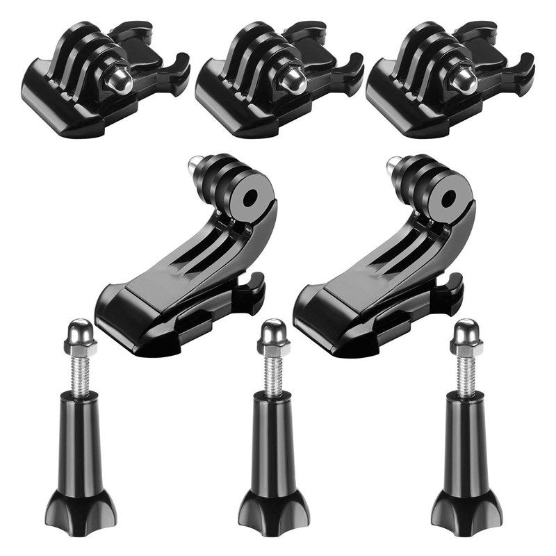 8-in-1 Accessory Kit for Gopro Buckle Clip Basic Mount Ver