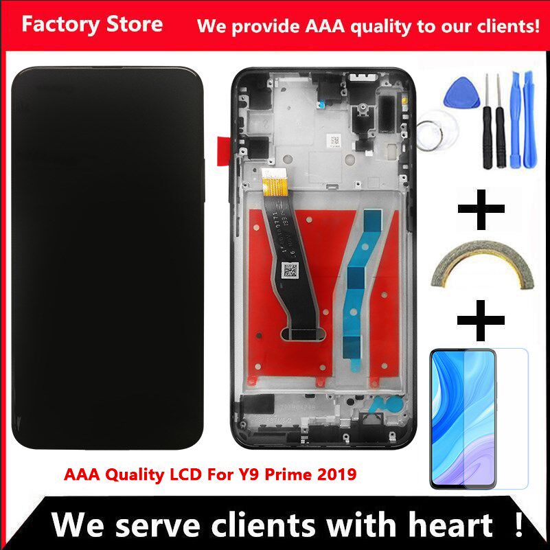 6 59 AAA Quality LCD For Huawei Y9 Prime 2019 LCD Display S