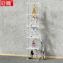 Hands-on display cabinet Gift up to model Toy exhibition Show containing cabinet transparent home dust-proof display containing frame