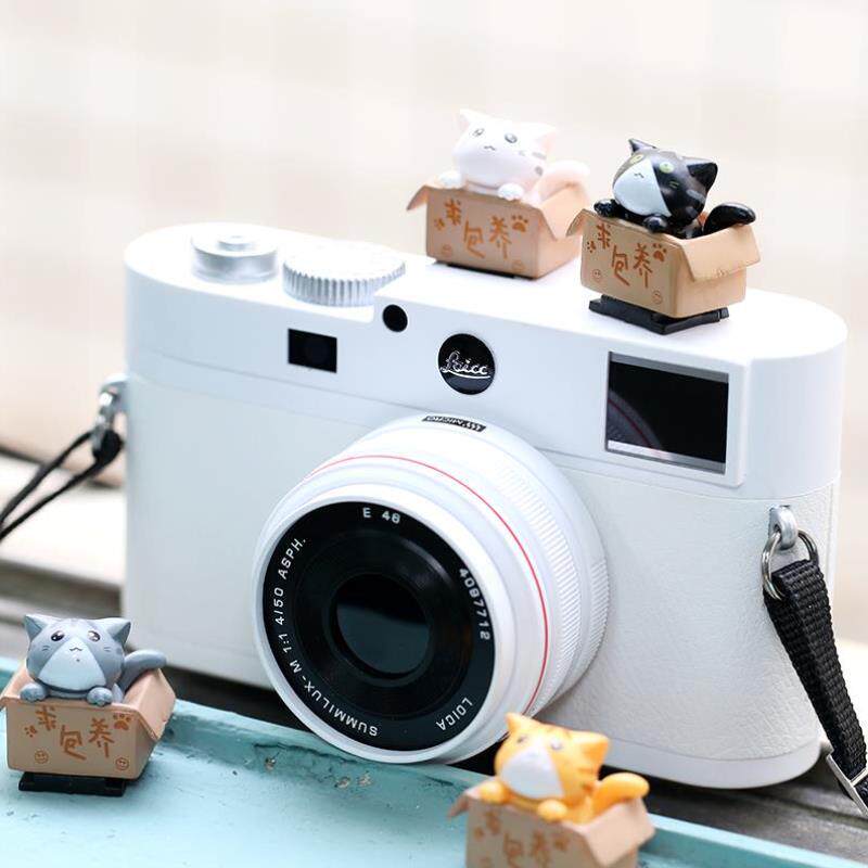 Solid personality camera Thermal boot cover Canon 200DM6 cute kitty anti-dust Fuji XA7XA5 cartoon paparazzi
