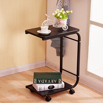 With pulley sofa edge a few beds side small table table corner table with wheels bedside small tea table