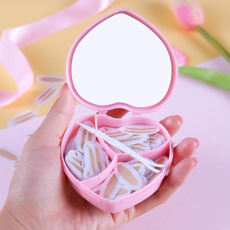 Olive-shaped lace double eyelid paste mesh invisible natural flesh color no trace swollen eye blisters special inner double makeup artist female