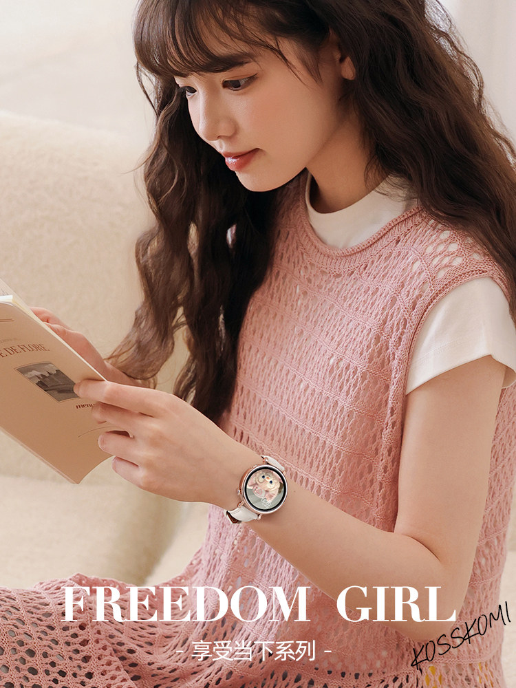 Smart Watch for Women 2025 New Model, High-End and Stylish, Genuine Bluetooth Calling, Multifunctional, Rechargeable, Sleep Monitoring, Health, Heart Rate, Blood Oxygen, Compact Round Dial, Electronic Payment, Sports Bracelet